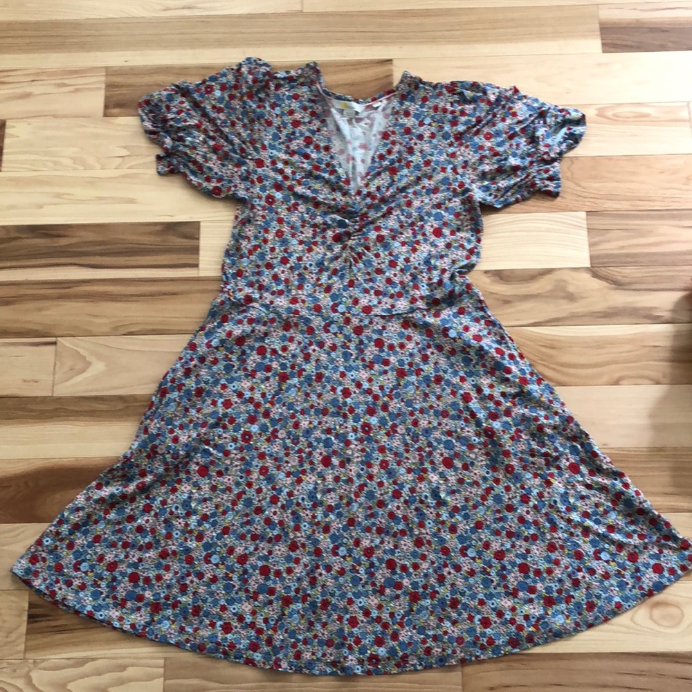 V-Neck Jersey Dress